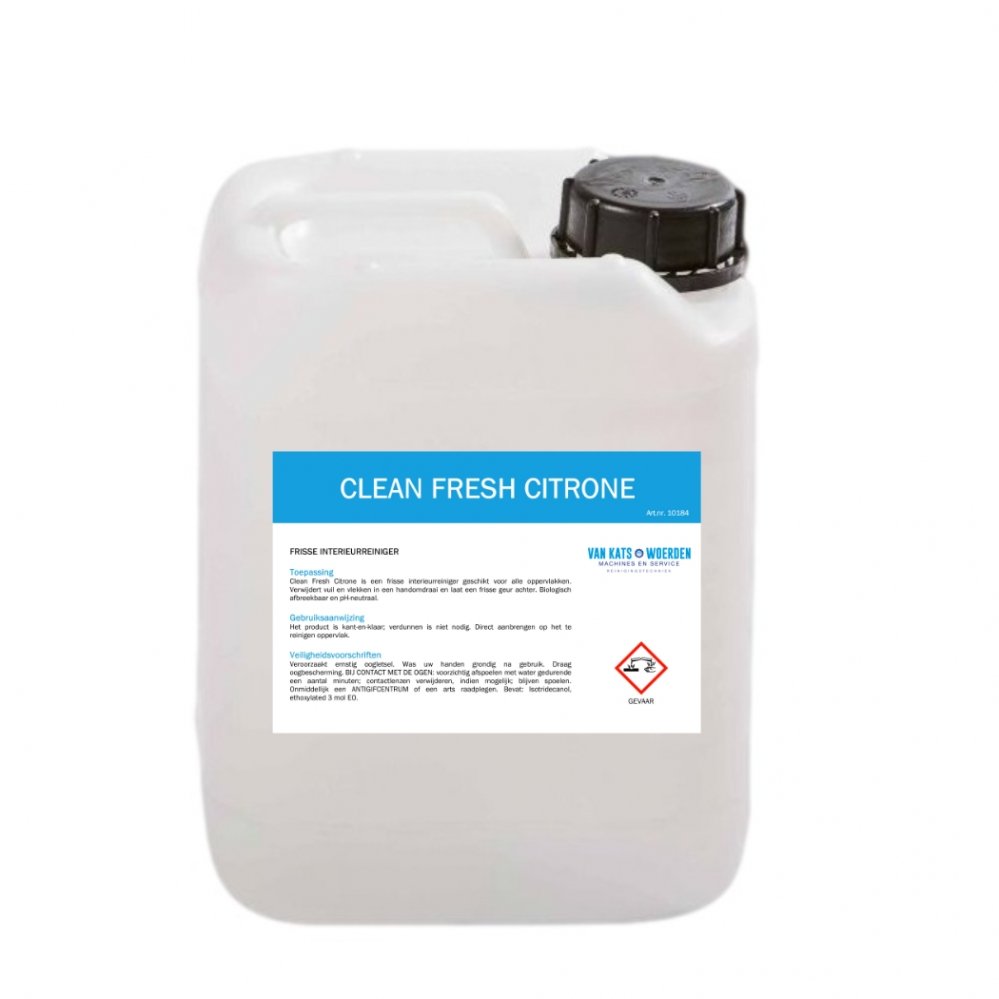 Reinigingsmiddelen - Clean%20Fresh%20Citrone%2010%20Liter
